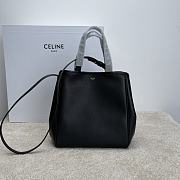 Celine Small Folded Cabas Bag Black Size 27 cm - 1