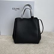 Celine Small Folded Cabas Bag Black Size 27 cm - 4