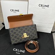 Celine Shoulder Bag Size 22 x 13.5 x 6 cm - 4