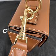 Celine Shoulder Chain Box Bag Brown Size 22 x 13.5 x 6 cm - 6