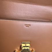 Celine Shoulder Chain Box Bag Brown Size 22 x 13.5 x 6 cm - 3