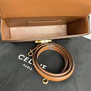 Celine Shoulder Chain Box Bag Brown Size 22 x 13.5 x 6 cm - 2