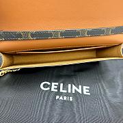 Celine Multipochette In Triomphe Canvas And Calfskintan Size 20.5 x 11 x 4 cm - 3