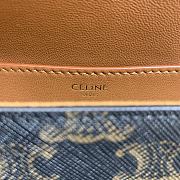 Celine Tabou Clutch On Strap Size 18 x 8 x 5 cm - 6
