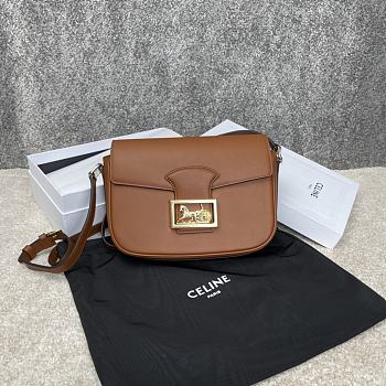 Celine Sulky Bag Brown Size 23 x 18 x 6 cm