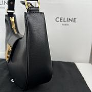 Celine Ava Triomphe Bag Black Size 23 x 13.5 x 6 cm - 6
