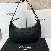 Celine Ava Triomphe Bag Black Size 23 x 13.5 x 6 cm - 2