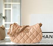 Chanel Underarm Bag Beige Size 23 x 13.5 x 5 cm - 1