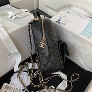 Chanel Small Backpack Black Size 18 × 13 × 9 cm - 5