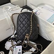 Chanel Small Backpack Black Size 18 × 13 × 9 cm - 4