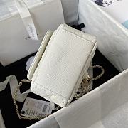 Chanel Small Backpack White Size 18 × 13 × 9 cm - 5