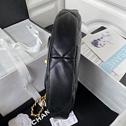 Chanel Underarm Bag Black AS4638 Size 25 × 20 × 7 cm - 6
