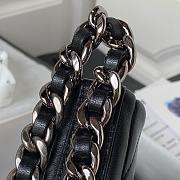 Chanel Underarm Bag Black AS4638 Size 25 × 20 × 7 cm - 4