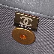 Chanel Underarm Bag Grey AS4638 Size 25 × 20 × 7 cm - 4