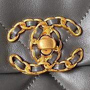 Chanel Underarm Bag Grey AS4638 Size 25 × 20 × 7 cm - 3