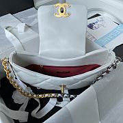 Chanel Underarm Bag White AS4638 Size 25 × 20 × 7 cm - 4