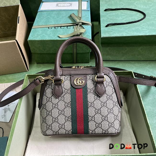 Gucci Ophidia GG Mini Top Handle Bag Size  20 x 20.5 x 7.5 cm - 1