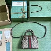 Gucci Ophidia GG Mini Top Handle Bag Size  20 x 20.5 x 7.5 cm - 3