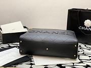 Chanel Maxi Bowling Bag Black Size 30 x 45 x 15 cm - 6