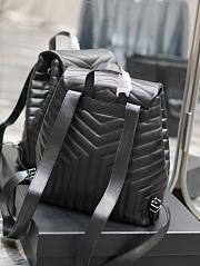 YSL Loulou Backpack Black Size 33 × 26 × 13 cm - 3