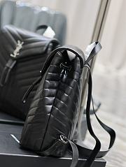 YSL Loulou Backpack Black Size 33 × 26 × 13 cm - 2