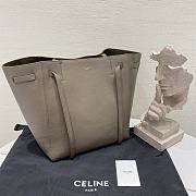 Celine Medium Cabas Phantom in Soft Grained Calfskin Brown Size 27 x 31 x 17 cm - 1