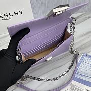Givenchy Crossbody Bag Purple Size 20 x 13 x 5 cm - 5