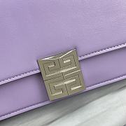 Givenchy Crossbody Bag Purple Size 20 x 13 x 5 cm - 2
