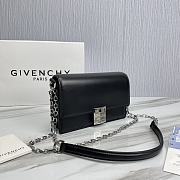 Givenchy Crossbody Bag Black Silver Hardware Size 20 x 13 x 5 cm - 6