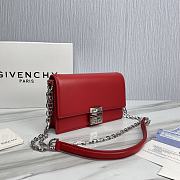Givenchy Crossbody Bag Red Size 20 x 13 x 5 cm - 3