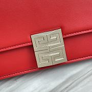 Givenchy Crossbody Bag Red Size 20 x 13 x 5 cm - 2
