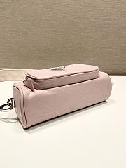 Prada Pink Nappa Antique Leather Multi-pocket Shoulder Bag Size 22 x 10.5 x 7 cm - 2