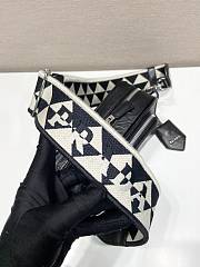 Prada Black Nappa Antique Leather Multi-pocket Shoulder Bag Size 22 x 10.5 x 7 cm - 5