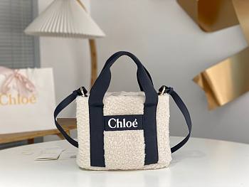 Chloe Woody Tote Bag Size 25 x 20 x 8 cm