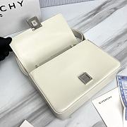 Givenchy Small Leather 4G Crossbody Bag White Size 21 x 15 x 6 cm - 6