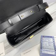 Givenchy Small Leather 4G Crossbody Bag Black Size 21 x 15 x 6 cm - 5