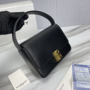 Givenchy Small Leather 4G Crossbody Bag Black Size 21 x 15 x 6 cm - 6