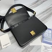 Givenchy Small Leather 4G Crossbody Bag Black Size 21 x 15 x 6 cm - 2