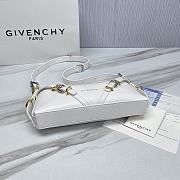 Givenchy Mini Voyou Leather Hobo White Size 24 x 18 x 3.5 cm - 6