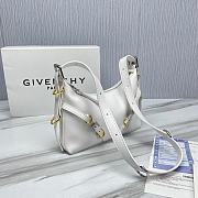 Givenchy Mini Voyou Leather Hobo White Size 24 x 18 x 3.5 cm - 4