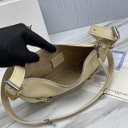 Givenchy Mini Voyou Leather Hobo Beige Size 24 x 18 x 3.5 cm - 6