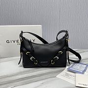 Givenchy Mini Voyou Leather Hobo Black Size 24 x 18 x 3.5 cm - 1