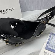 Givenchy Mini Voyou Leather Hobo Black Size 24 x 18 x 3.5 cm - 6