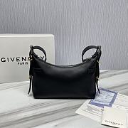 Givenchy Mini Voyou Leather Hobo Black Size 24 x 18 x 3.5 cm - 5