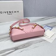 Givenchy Mini Voyou Leather Hobo Pink Size 24 x 18 x 3.5 cm - 6