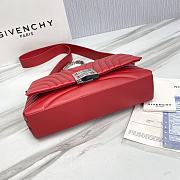 Givenchy Baguette Bag Red Size 25 x 15 x 6 cm - 5