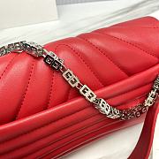 Givenchy Baguette Bag Red Size 25 x 15 x 6 cm - 3