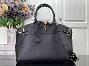 Louis Vuitton LV Lock It MM High End Black M22914 Size 36 x 29 x 15 cm - 1