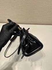 Prada Black Small Leather Shoulder Bag Size 26 x 14 x 12 cm - 4