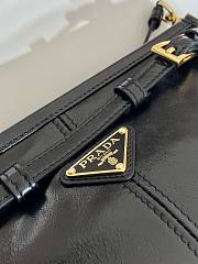 Prada Black Small Leather Shoulder Bag Size 26 x 14 x 12 cm - 3